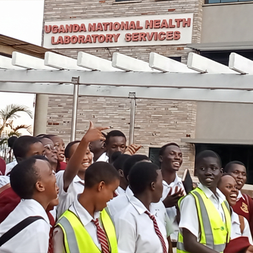 Students exploring data center infrastructure